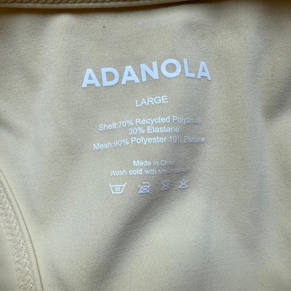 Adanola Ultimate Set — Butter Yellow Tank Bra & A-Line Skirt (NWT, Size M/L) 320 - Picture 5 of 11